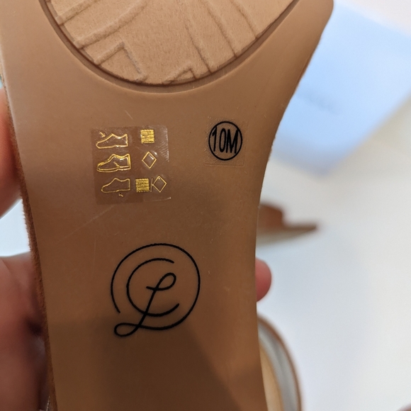 Chinese Laundry NWT Faux Suede Block heels sz 10 - Picture 3 of 8